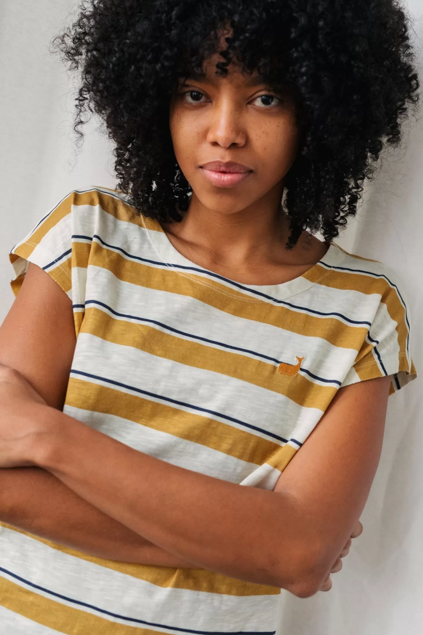 eviamustardnavy_stripes_2.webp Flash Sale Twothirds Evia-Mustard/Navy Stripes
