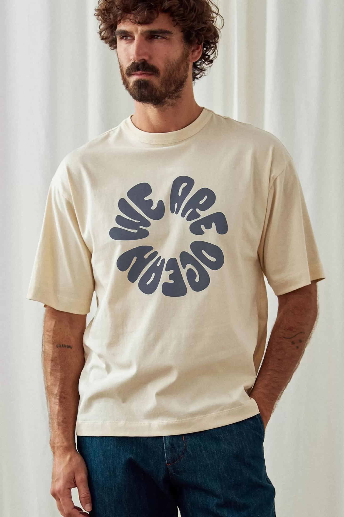 Best Sale Twothirds Got Bag Tee-Vintage Ecru