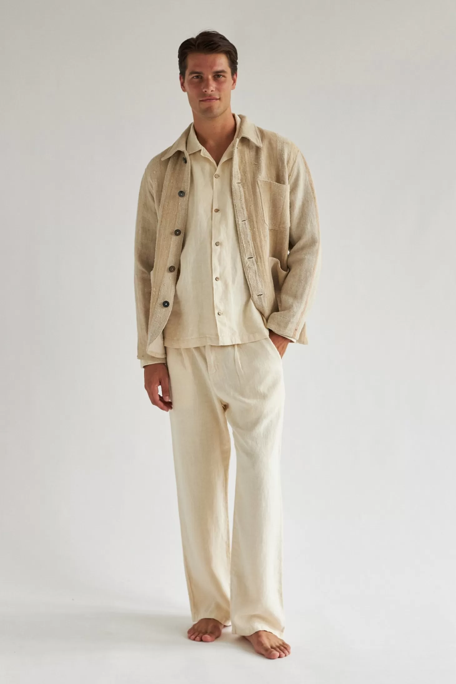 Store Twothirds Huber Heritage-Ecru Stripes